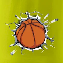 Basketbal míč v triku