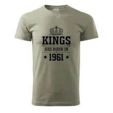 Kings are born in 1961