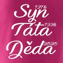 Syn, táta děda - vaše ročníky