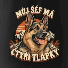 Můj šéf má čtyři tlapky - německý ovčák