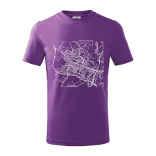 Mapy měst černobílé Ostrava Poruba