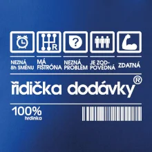 Čárový kód - řidička dodávky