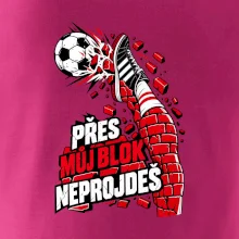 Nohejbalový neprostupný blok
