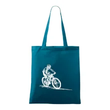 MTB kreslený cyklista MTB kreslený cyklista