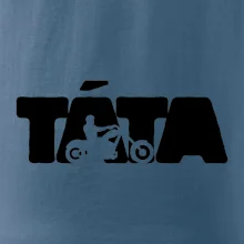 Táta nápis - motorka chopper