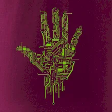 Tištěný spoj ruka