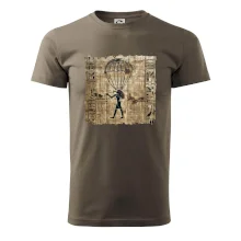 Egyptské hieroglyfy parašutista