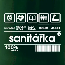 Čárový kód sanitářka