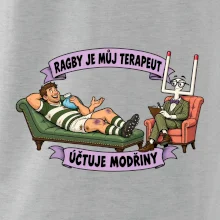 Ragby je můj terapeut, účtuje modřiny