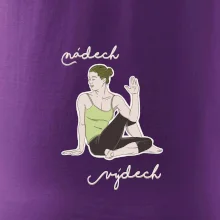 Yoga nádech výdech (Radek Pilař ART)
