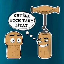 Zátka - chtěla bych taky lítat