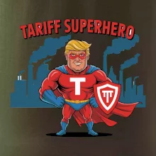 Tariff Superhero Trump