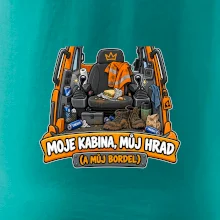Kabina bagristy můj hrad a můj bordel