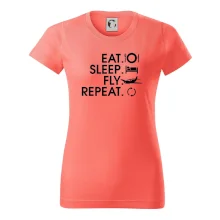 Eat sleep fly repeat
