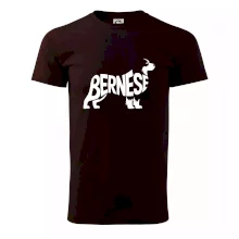 Bernese Mountain Dog nápis v těle