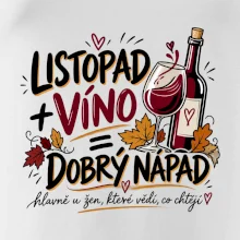 Listopad a víno je dobrý nápad