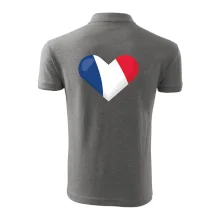 Francouzská vlajka srdce