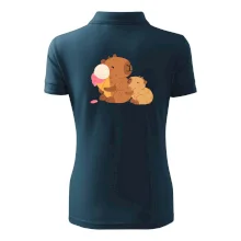 Kapybara se zmrzlinou