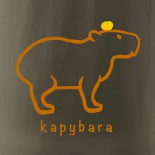 Kapybara hnědý obrys (Moňas) Kapybara hnědý obrys (Moňas)