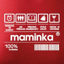 Čárový kód Maminka Čárový kód Maminka