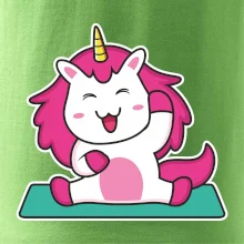 Yoga veselý jednorožec