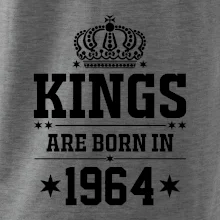 Kings are born in 1964
