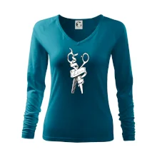 Kadeřnice nůžky a hřeben