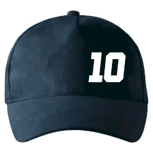 Kšiltovka s vlastním číslem