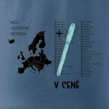 Můj cestovní seznam - Evropa