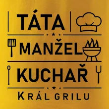 Táta manžel kuchař šéf grilu