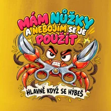 Mám nůžky a nebojím se je použít