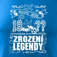 Zrození legendy pro chemika
