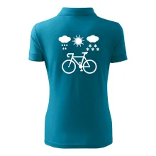 Cyklista za každého počasí