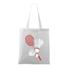 Badminton - pálka a košík