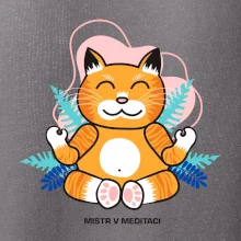 Kočka - mistr v meditaci (Pecka design)