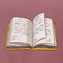 Kniha barevná otevřená