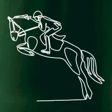 Jízda na koni jedním tahem