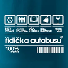 Čárový kód řidička autobusu