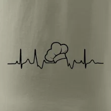 EKG kuchařská čepice