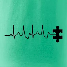 EKG puzzle rozpojené