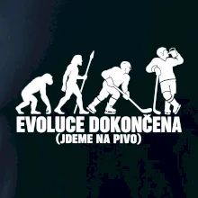 Hokejová evoluce jdeme na pivo