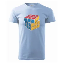 Rubikova kostka kreslená