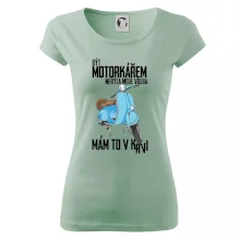 Být motorkářem nebyla moje volba skútr