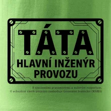Táta hlavní inženýr provozu