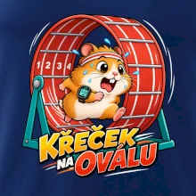 Běžecký křeček na oválu