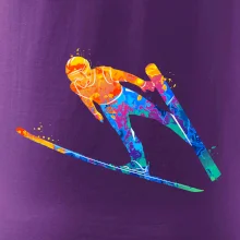 Skokan na lyžích splash