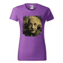 Albert se sluchátky