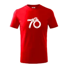 Narozeninové tričko pro policajta - pouta 70