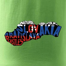 Mapy - názvy měst - Slovensko