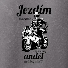 Silniční motorka - jezdím tak rychle, aby mi můj anděl strážný stačil